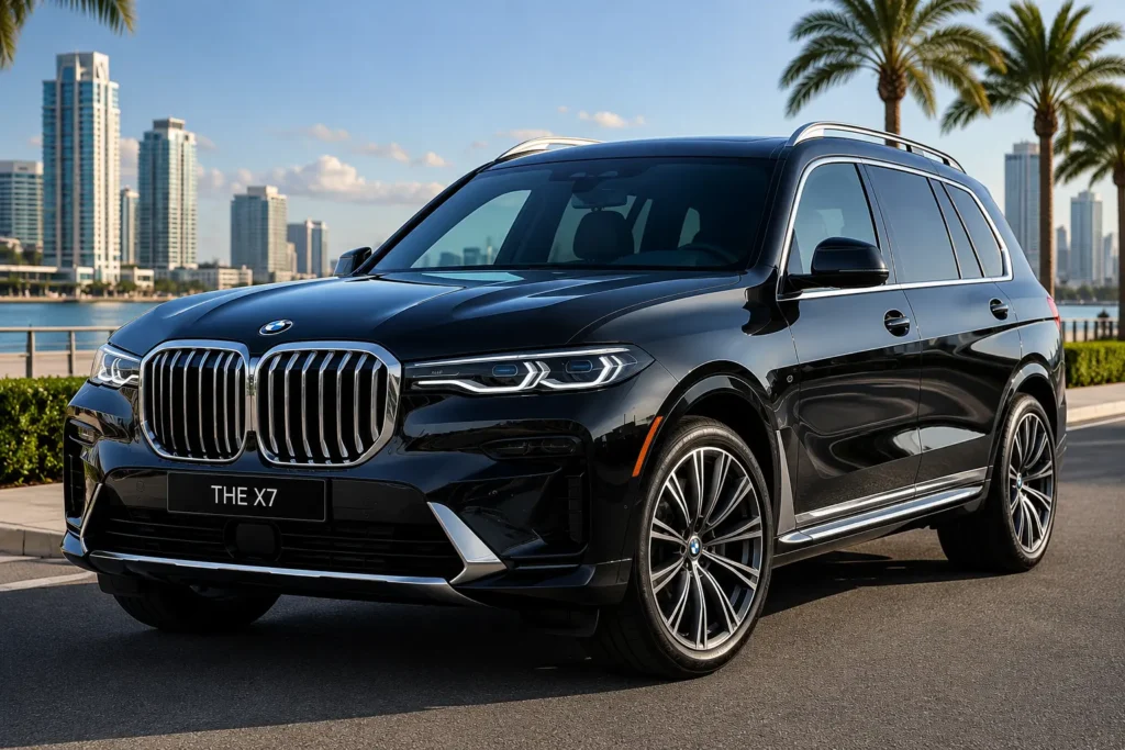 BMW X7 luxury SUV exterior in Houston