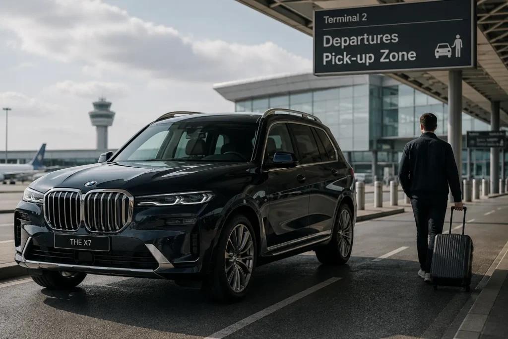 BMW X7 rental in Houston near IAH airport