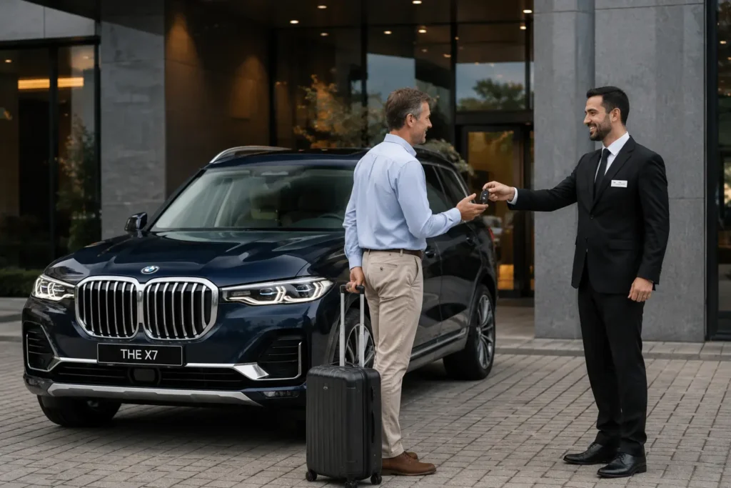 BMW X7 rental near George Bush Intercontinental Airport