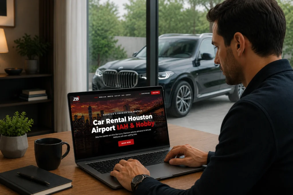 ZB Auto Spot BMW X7 rental near IAH