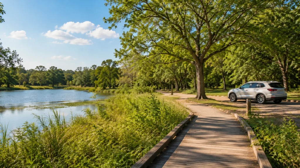Brazos Bend State Park road trip from Houston
