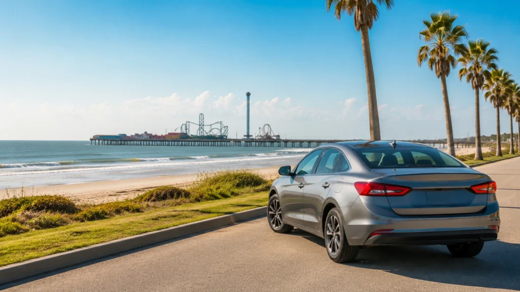 Galveston Island day trip from Houston by car